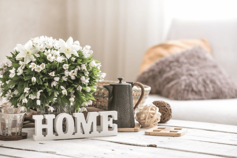 interior of home design welcome home cozy