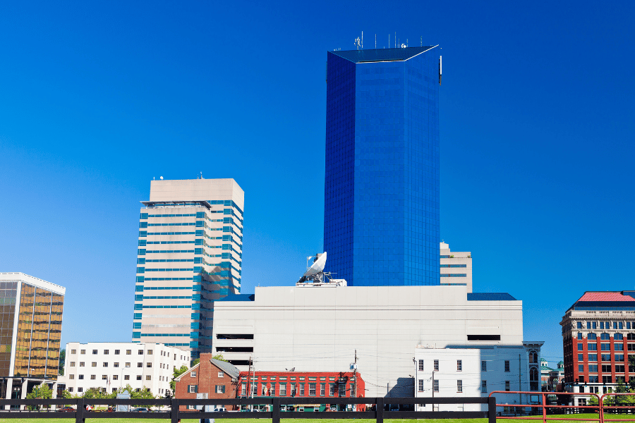 building-view-blue-skies-lexington-ky.png Building view with blue skies in Lexington KY