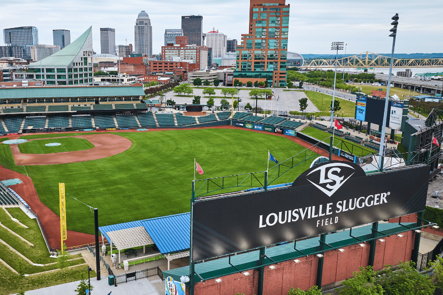 Louisville Slugger baseball field