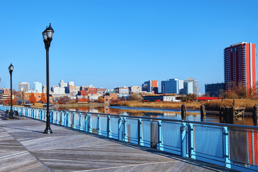River view of Wilmington DE